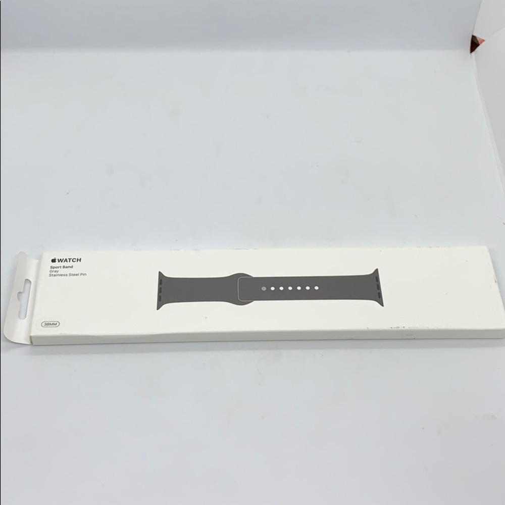 Apple 38mm and 42MM gray sport band